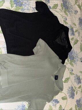Two Abercrombie and Fitch Sweater Polos